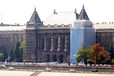 A Budapesti Műszaki és Gazdaságtudományi Egyetem-stock-foto