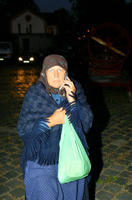 Ma befejeződik a Rokonok forgatása-stock-foto