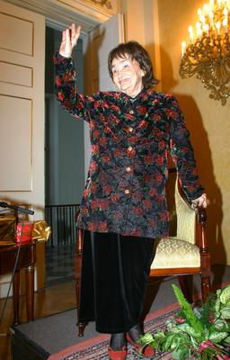 Szabó Magda 88 éves-stock-foto