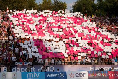 Úszó Európa-bajnokság-stock-foto