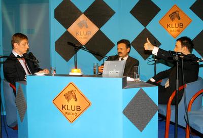 Gyurcsány Ferenc műsort vezet a Klub Rádióban-stock-foto