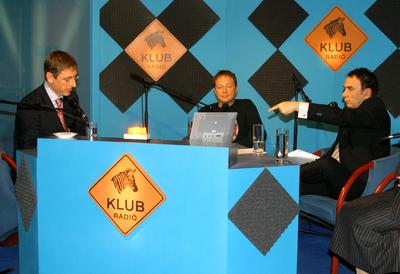 Gyurcsány Ferenc műsort vezet a Klub Rádióban-stock-foto