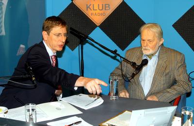 Gyurcsány Ferenc műsort vezet a Klub Rádióban-stock-foto