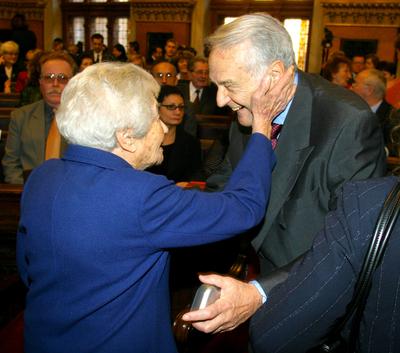 Kiosztották a Főváros Díszpolgára és a Pro Urbe díjat-stock-foto