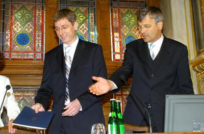 Kiosztották a Főváros Díszpolgára és a Pro Urbe díjat-stock-foto