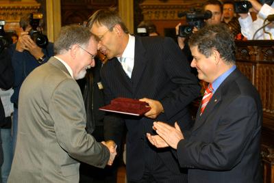 Kiosztották a Főváros Díszpolgára és a Pro Urbe díjat-stock-foto