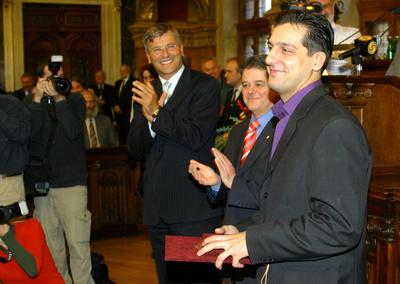 Kiosztották a Főváros Díszpolgára és a Pro Urbe díjat-stock-foto