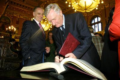 Kiosztották a Főváros Díszpolgára és a Pro Urbe díjat-stock-foto