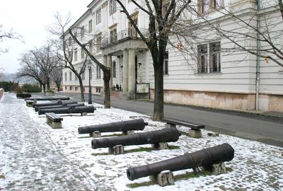Hadtörténeti Múzeum-stock-foto