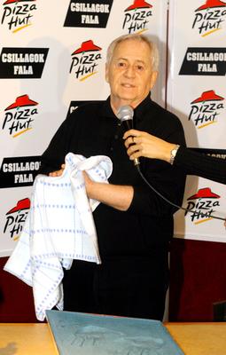 Szabó István kéznyoma felkerült a Csillagok Falára-stock-foto