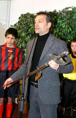 Grosics Gyulát ünnepelték 80. születésnapján-stock-foto