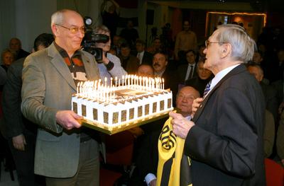 Grosics Gyulát ünnepelték 80. születésnapján-stock-foto