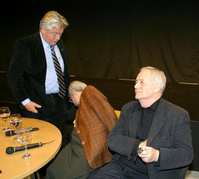 Szabó István és osztálytársai az ügynökmúltról nyilatkoztak-stock-foto