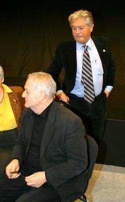 Szabó István és osztálytársai az ügynökmúltról nyilatkoztak-stock-foto