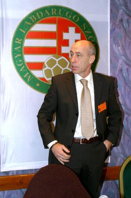 Kisteleki István az MLSZ elnöke-stock-foto