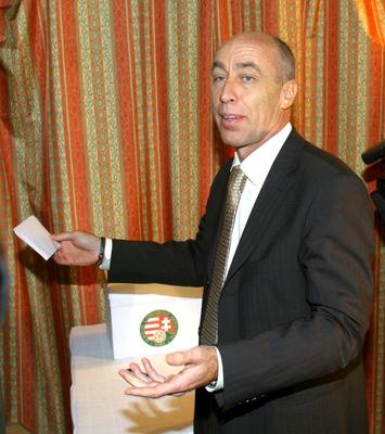Kisteleki István az MLSZ elnöke-stock-foto