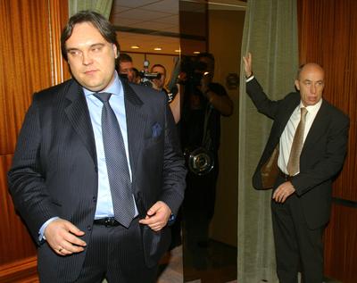 Kisteleki István az MLSZ elnöke-stock-foto
