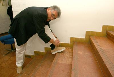 A Szenes-turné Gyöngyösön-stock-foto