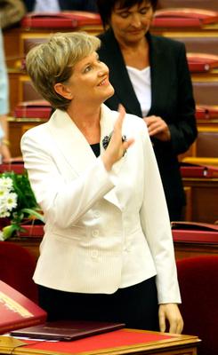 Megalakult az új Országgyűlés-stock-foto