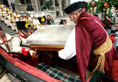 Magyarok Nagy Asztala gasztronómiai fesztivál-stock-foto