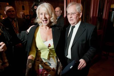 Az ajtó című film díszbemutatója-stock-foto