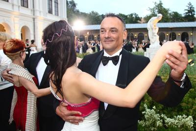 185. Füredi Anna bál-stock-foto