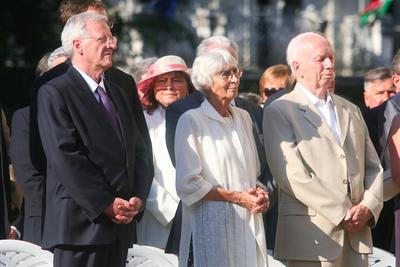 Szent Jobb körmenet-stock-foto