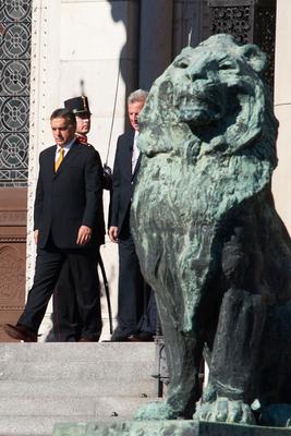 Augusztus 20-i ünnepségek Budapesten-stock-foto