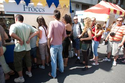 Augusztus 20-i ünnepségek Budapesten-stock-foto