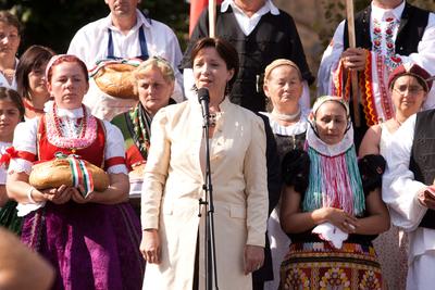 Augusztus 20-i ünnepségek Budapesten-stock-foto