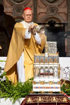 Augusztus 20-i ünnepségek Budapesten-stock-foto