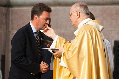 Augusztus 20-i ünnepségek Budapesten-stock-foto