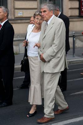 Augusztus 20-i ünnepségek Budapesten-stock-foto