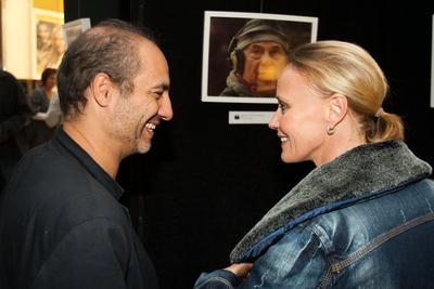 Bacsó Péter emlékkiállítás-stock-foto