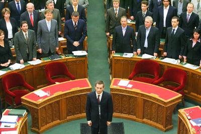 Országgyűlés-stock-foto