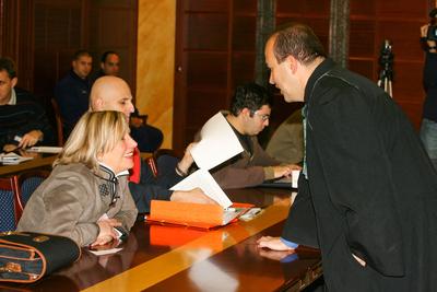 Helyben hagyták Budaházy büntetését-stock-foto