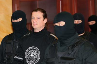 Helyben hagyták Budaházy büntetését-stock-foto