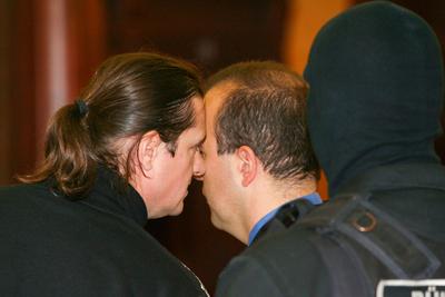 Helyben hagyták Budaházy büntetését-stock-foto