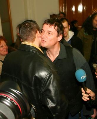 Nem bűnös Budaházy-stock-foto