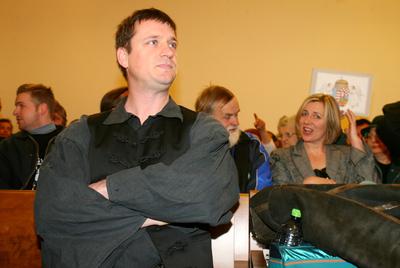 Nem bűnös Budaházy-stock-foto