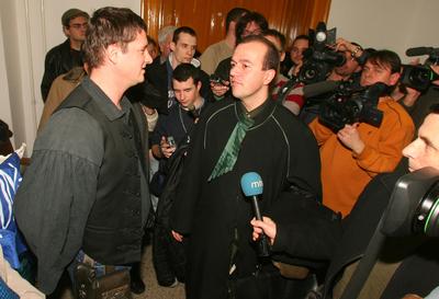 Nem bűnös Budaházy-stock-foto