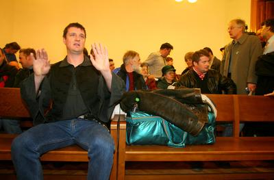 Nem bűnös Budaházy-stock-foto