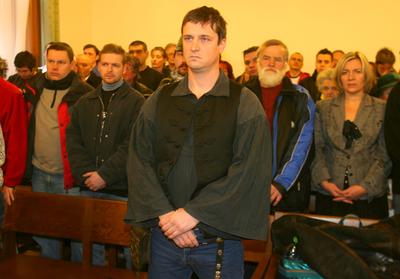 Nem bűnös Budaházy-stock-foto