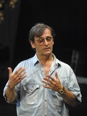 Casting minden - Tímár Péter új játékfilmje-stock-foto