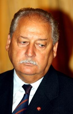 Sólyom bemutatta legfőbb ügyész-jelöltjét-stock-foto