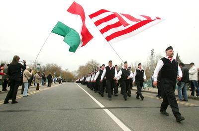 Új tagokkal bővült a Magyar Gárda-stock-foto