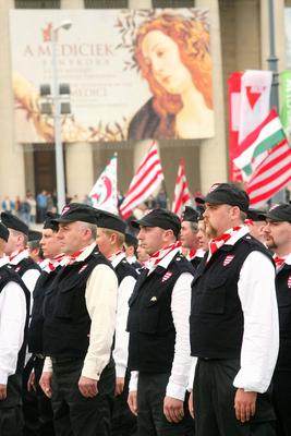 Új tagokkal bővült a Magyar Gárda-stock-foto