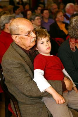 Rajzok és írások – Makovecz Imre könyvbemutatója-stock-foto