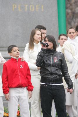 Március 15. - Ünnepségek és rendzavarás a Nemzeti Ünnepen-stock-foto