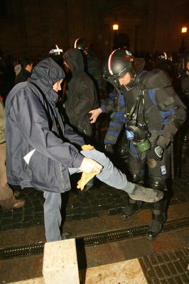 Március 15. - Ünnepségek és rendzavarás a Nemzeti Ünnepen-stock-foto